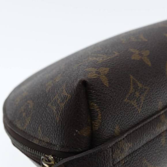 LOUIS VUITTON Monogram Trousse Demi Ronde Cosmetic Pouch M47520 LV Auth 76783 - Picture 15 of 16
